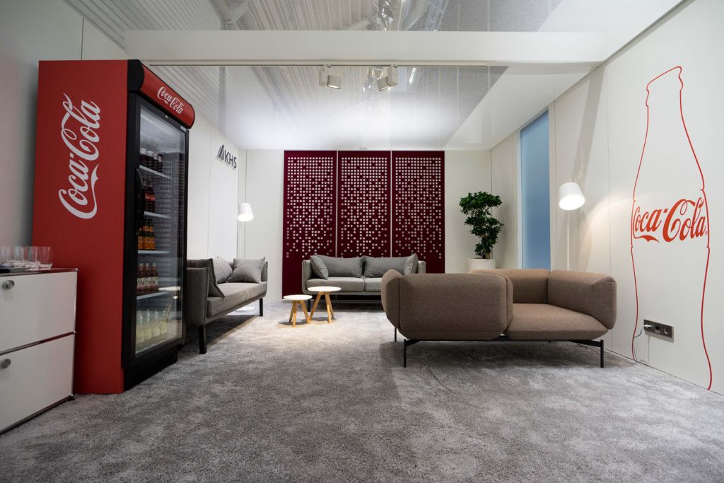 Interior Design in der Cola Lounge